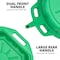 Neiko Large Coolant/Oil Drain Pan, 4 Gallon (16L) Capacity, Antifreeze Green Plastic Anti Splash Oil Pan 20761A - alternate 5
