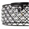 Jonathan Y Gabrielle 19" Metal/Crystal LED Flush Mount Ceiling Light, Oil Rubbed Bronze/Clear JYL9024A - alternate 10