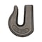 Mytee Products G70 1/2in Weld On Chain Grab Hooks Bucket Flatbed Trailer Wrecker Tow Tie Down, 4PK GH-F-12G70x4 - alternate 6