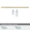 Amerock Monument 8-13/16 in 224 mm Center-to-Center Golden Champagne Cabinet Pull BP36909BBZ - alternate 7