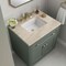 James Martin Vanities Chicago 30" Single Vanity, Smokey Celadon, w/ 3 CM Tajnar Eclos Top 503-V30-SC-3TJR - alternate 9