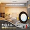 Nuwatt 4 Inch Bronze Canless Recessed Lighting Slim LED Wafer Lights, Wet Rated, 2700K-5000K, 630LM, 12PK NW-P-DL-4-9W-5CT-BZ-12P - alternate 8