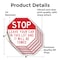 Signmission Stop Leave Your Car in This Lot and, 4 inch X 4 inch, Vinyl Decal, 5PK OC-D-5PACK-4-259 - alternate 4