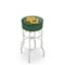 Holland Bar Stool Co 30" 4" Baylor Cushion Seat, Double-Ring Chrome Swivel Bar Stool L7C130Baylor - alternate 1