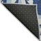 Homeroots 9' X 12' Navy Blue Denim Blue And Ivory Floral Washable Indoor Outdoor Area Rug 589558 - alternate 8