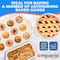 Emporio Kitchen Baking Pan Set, Oven Safe Tray, Up To 450 Deg F, White, 25PK EMPKW25HH - alternate 7