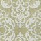 Homeroots 8' X 10' Sage And Ivory Damask Washable Indoor Outdoor Area Rug 614398 - alternate 9