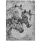 Homeroots 3' X 5' Gray And Silver Horse Washable Indoor Outdoor Area Rug 618673 - alternate 7