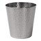 Happimess Axel Modern Minimalist Hammered Steel 2-Gallon Wastebasket, Brushed Steel HPM1110C - alternate 6