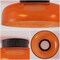 Jonathan Y Kalmar 12" Modern Minimalist Iron/Glass Dimmable Integrated LED Flush Mount, Orange/Black JYL7153A - alternate 11