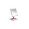 Homeroots 9" Pink Wood Square Freestanding Framed Makeup Shaving Tabletop Mirror 420749 - alternate 5