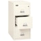 Fireking 3 Drawer, 2 Hr Fire & Impact Rated, Vertical, 32" depth Legal Ivory White 3-2144-2IW - alternate 4