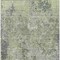 Homeroots 3' X 5' Green And Gray Abstract Washable Indoor Outdoor Area Rug 605548 - alternate 9