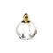 Homeroots Set of Two Clear And Gold Crystal Geometric Pepper Shakers 376098 - alternate 6