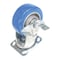 Vestil Polyurethane Precision Ball Bearing Swivel With Brake Caster 5 In. x 2 In. 617 lb Blue/Gray CST-PB-5X2PUA-SWB - alternate 6