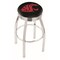 Holland Bar Stool Co 30" Chrome Washington State Swivel Bar Stool, Accent Ring L8C3C30WashSt - alternate 1