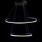 Jonathan Y Brice 24" 2-Light Modern Contemporary Metal Round Integrated LED Pendant, Matte Black JYL7204A - alternate 11
