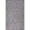 Jonathan Y Petunia Distressed All-Over Floral Border Non-Slip Washable Rose Clay/Gray 8ft x 10ft Area Rug PTN102D-8 - alternate 1