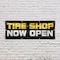 Signmission Tire Shop Now Open, 36 Inch x 96 Inch, Vinyl Banner B-96-30892 - alternate 5