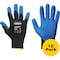 Kleenguard Coated Gloves, Nitrile, Crinkled, Palm, 3 Abrasion Level, Blue/Black, XL (10) 1 PR 40228 - alternate 1