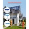 Vevor Solar Panel Cleaning Kit Water Fed Pole Kit 20 ft Brush Soap Dispenser LW4-6m(30CM)-US - alternate 8