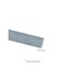 Msi Renzo Sky Quarter Round Molding 0.6" X 12" Glossy Ceramic Wall Tile, PK42 ZOR-PT-TR-0218 - alternate 16