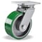 Hamilton Plate Caster, Swivel, Poly, 8 in., 2500 lb., A S-CH-83DB - alternate 1
