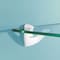 Dolle Scoop Maxi 4.9 in. H X 1.4 in. W X 4.1 in. D White Metal Shelf Clips 13411 - alternate 4