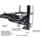 Atlas Automotive Equipment Pro8000Ext 4 Post Lift + Rj35 Sliding Jacks Combo XH-PRO8EXT-COMBO-FPD - alternate 5