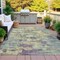 Homeroots 10' X 14' Sage Gray And Plum Abstract Washable Indoor Outdoor Area Rug 630908 - alternate 6