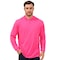 Protectx Sun Protection Hoodie, Polyester, Pink, M, 2 PK HD-APL130-PK-02-M - alternate 8