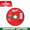 Milwaukee Tool Cut-Off Wheel, 5/8" Sz, 4" dia. 49-94-1900 - alternate 1