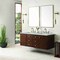 James Martin Vanities Amberly 60'' D Vanity, Mid-Century Walnut w/ Victorian Sil Top w/FreePower Wireless Charger 670-V60D-WLT-FVSL - alternate 8