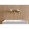 Kingston Brass Double-Handle Wall Mount Bathroom Faucet, Brushed Brass KS2117PX - alternate 6