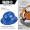 Klein Tools Hard Hat, PC/ABS, 4-point Point Ratchet with Pivot, Type 1, Class E, Blue 60249 - alternate 10