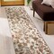 World Rug Gallery Vine Floral Runner Rug 2 ft 3 in x 8 ft Beige WR145BEIGE2X8 - alternate 1