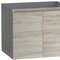 Homeroots 24" Natural Wood Freestanding Bathroom Vanity With White Sink And Two Drawers 627412 - alternate 5