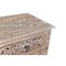 Homeroots 30" Gray Solid Wood Distressed One Drawer Nightstand 521202 - alternate 16
