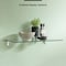 Fab Glass And Mirror Rectangle Floating Glass Shelf, 12in x 36in, Clear, Tempered, Wall Mirror, Safety Backing S-12x36RECCHBR - alternate 8