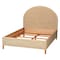 Bali & Pari Lanica Japandi Sun-Bleached Braided Rattan Queen Size Bed 250-14313-ZORO - alternate 9