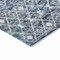 Homeroots 5' X 8' Blue And Silver Argyle Washable Indoor Outdoor Area Rug 615801 - alternate 9