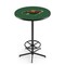 Holland Bar Stool Co 42" Black Minnesota Wild Pub Table L216B4236MinWld - alternate 1