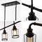 Jonathan Y Abbott 34" 4-Light Farmhouse Industrial Iron/Glass Linear LED Pendant, Oil Rubbed Bronze/Clear JYL7592A - alternate 14