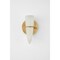 Corbett Lighting Lombardy Integrated LED Wall Sconce in Vintage Brass 519-01-VB - alternate 4