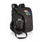 Picnic Time Family Of Brands NCAA Kansas Jayhawks Turismo Backpack Cooler with Water Bottle CarrierBlack 641-00-175-244-0 - alternate 1