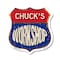Signmission Chuck's Workshop, 6 Inch X 6 Inch, Plastic Sign SHI-P-6-489-CHUCK - alternate 1