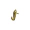 Hillman Picture Hook AnchorWire Brass-Plated Gold Push Pin 10 lb Brass-Plated, 5PK 122206 - alternate 3