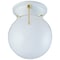 Boston Harbor Ceiling Light Fixture, 0.5 A, 120 V, 60 W, 1-Lamp, A19 or CFL Lamp, Metal Fixture F3WH01-33753L - alternate 1