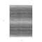 Homeroots 5' X 8' Gray And Charcoal Abstract Washable Indoor Outdoor Area Rug 599965 - alternate 9