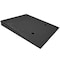 Electriduct Mountable Rubber Threshold Ramp, 2in Rise, Black, 1 Piece CR-RPS-MBR-2.0 - alternate 1